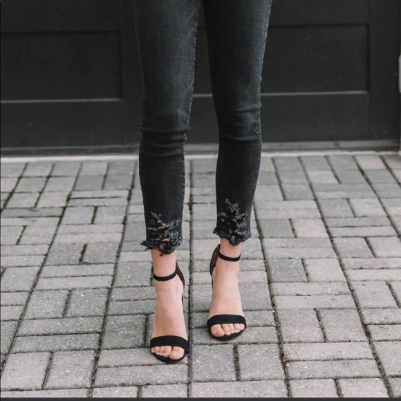 Agolde Sophie distressed jeans skinny high rise - Picture 2 of 12